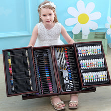 Load image into Gallery viewer, Premium Complete Painting Set in Vintage Wooden Box (176pcs) - Original Kawaii Pen