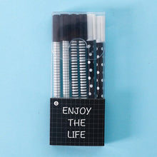 Load image into Gallery viewer, Enjoy The Life Gel Pen Set - ( 6 pcs) - Original Kawaii Pen