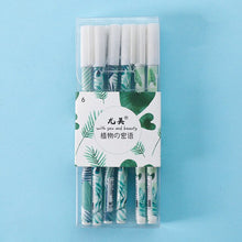 Load image into Gallery viewer, Signature Green Forest Gel Pen Set - (6 pcs)