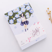 Load image into Gallery viewer, Kawaii Floating Floral Notebook - Original Kawaii Pen