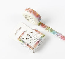 Load image into Gallery viewer, Divine Gold Pattern Masking Tapes (11 Designs)