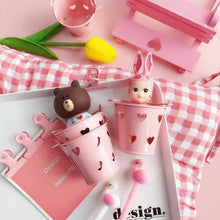 Load image into Gallery viewer, My "Kawaii" Pink Desk Pen Holder - Original Kawaii Pen