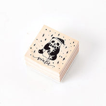 Load image into Gallery viewer, Vintage Xmas Night Wooden Stamps