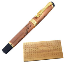 Load image into Gallery viewer, Vintage Style Japanese Dragon Fountain Pen in Wooden Box