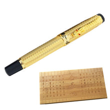 Load image into Gallery viewer, Vintage Style Japanese Dragon Fountain Pen in Wooden Box