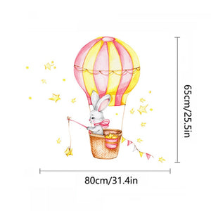 Cute Bunny Series 3D Large Wall Stickers - Limited Edition