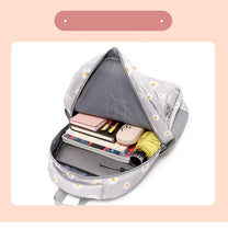 Load image into Gallery viewer, Kawaii Daisy Waterproof Backpack Sets (4 colors)
