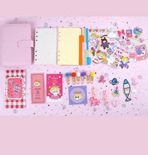 Load image into Gallery viewer, Pastel Pages A6 Ring Planner – Kawaii Edition
