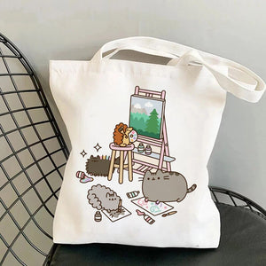 My Neighbor Totoro's Daily Life Tote Bag (27 Designs)