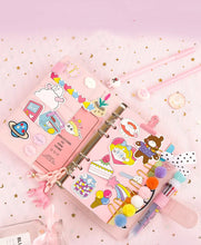 Load image into Gallery viewer, Pastel Pages A6 Ring Planner – Kawaii Edition
