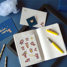 Load image into Gallery viewer, Japanese Good Night Series Bear Stationery Set - Limited Edition
