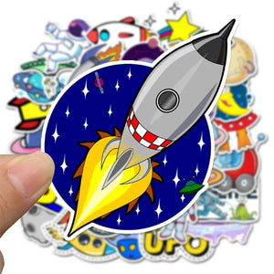 Space Odyssey Stickers