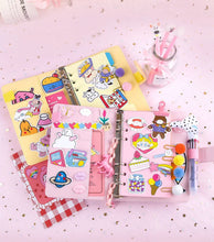 Load image into Gallery viewer, Pastel Pages A6 Ring Planner – Kawaii Edition
