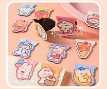 Load image into Gallery viewer, Kawaii Friends Magnetic Bookmark Set – 12 Piece Collection
