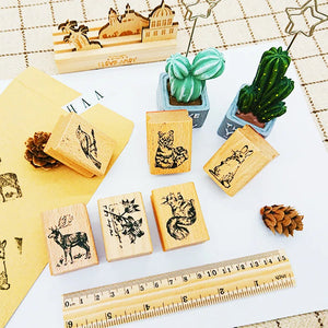 Woodland Whimsy Stamp Collection