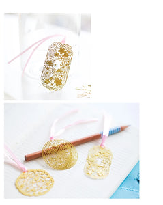 Golden Sakura Bookmarks