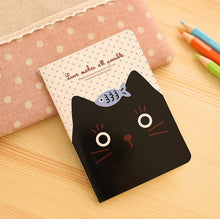 Load image into Gallery viewer, Cute Cat Mini Portable Notebook Planner
