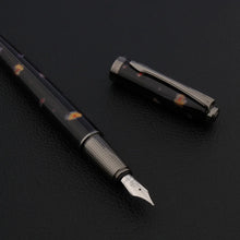 Load image into Gallery viewer, Yong Sheng 07 Black Camellia Fountain Pen
