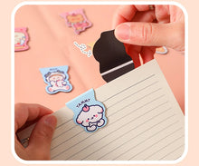 Load image into Gallery viewer, Kawaii Friends Magnetic Bookmark Set – 12 Piece Collection
