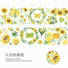 Load image into Gallery viewer, FlowerWhimsy Washi Tapes
