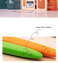 Load image into Gallery viewer, Schneider Lucky Horse Fountain Pen Set – Limited Edition
