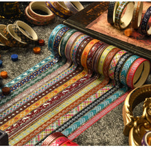 Load image into Gallery viewer, Midnight Gothic Washi Tape Collection – Vintage Edition
