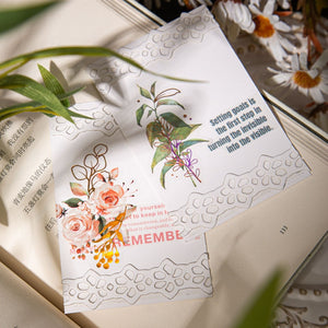 Flower Dreams Series Decorative Stickers