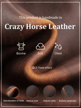 Load image into Gallery viewer, Heritage Trio Genuine Leather Pen Case – Handmade Edition
