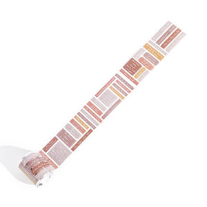 Vintage Style Literary English Poetry Washi Tape