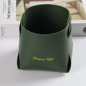 Fashion Life Series Leather Pen Holder