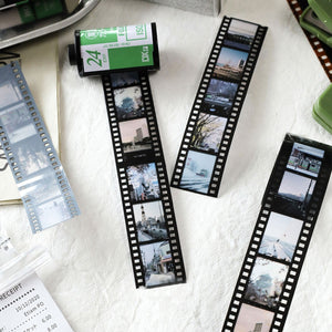 Vintage Literary Film Series Masking Washi Tape