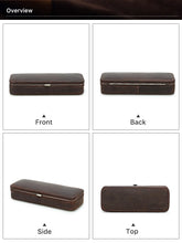Load image into Gallery viewer, Heritage Trio Genuine Leather Pen Case – Handmade Edition
