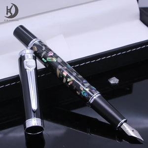 Ocean Noir Calligraphy Fountain Pen