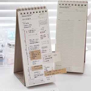 Monthly Checklist Memo Pad