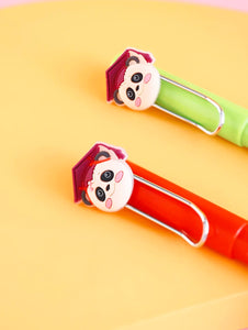 Folk Dance Panda Erasable Fountain Pen Sets