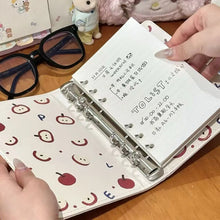 Load image into Gallery viewer, Magnetic Moments A6 Binder Journal – Kawaii Edition
