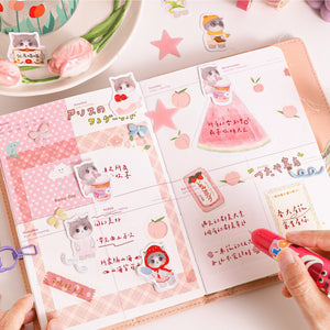 Sweet Kitty Decorative Stickers