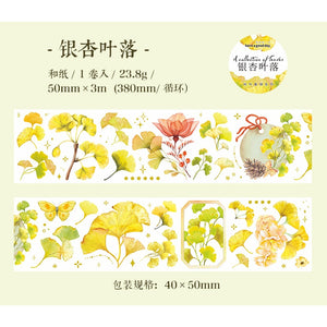 Collections of Leaves Series Washi Tapes