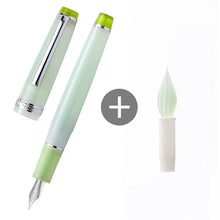 Load image into Gallery viewer, Emerald DualCraft Fountain Pen Set – Signature Edition
