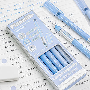 "Planwith" Series Gel Pen Sets - (5pcs)