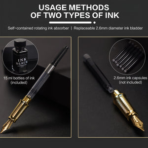 Exquisite Resin Fountain Pen Sets