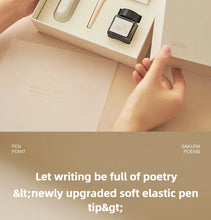 Load image into Gallery viewer, Cherry Whisper Fountain Pen Set
