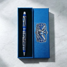 Load image into Gallery viewer, Heritage Crest Relief Ballpoint Pen Gift Set
