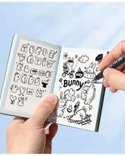 Load image into Gallery viewer, Vintage Cream Pocket Memo Book – Classic Edition
