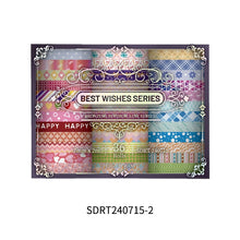 Load image into Gallery viewer, Midnight Gothic Washi Tape Collection – Vintage Edition
