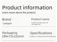 Load image into Gallery viewer, Creative Quartet Fountain Pen Set - Limited Edition
