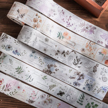 Load image into Gallery viewer, Inked Petal Fantasy Washi Tapes
