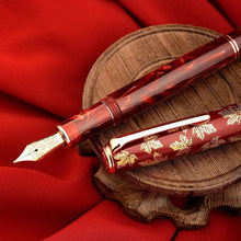 Load image into Gallery viewer, Golden Garnet Fountain Pen - Limited Edition
