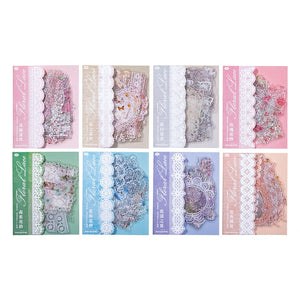 Vintage Lace Garden Adornments Stickers