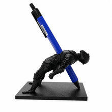 Load image into Gallery viewer, Iron Warden Knight Pen Holder – Gothic Edition
